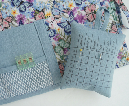 Sewing Machine Cover Kit &amp; Pattern - Butterflies-Sewing Kit-Flying Bobbins Haberdashery