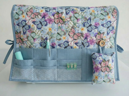 Sewing Machine Cover Kit &amp; Pattern - Butterflies-Sewing Kit-Flying Bobbins Haberdashery