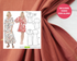Summer Cover-Up Kit - Sunset in Chestnut-Sewing Kit-Flying Bobbins Haberdashery