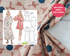 Summer Cover-Up Kit - Mirage In Forest-Sewing Kit-Flying Bobbins Haberdashery