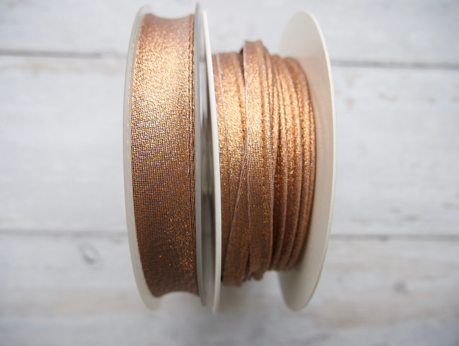 Metallic Piping Tape 3mm - Bronze-Piping-Flying Bobbins Haberdashery