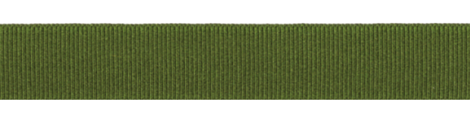 Grosgrain Ribbon 16mm - Moss Green-Grosgrain Ribbon-Flying Bobbins Haberdashery