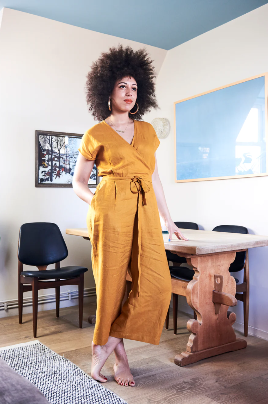 The Zadie Jumpsuit By Paper Theory-Pattern-Flying Bobbins Haberdashery