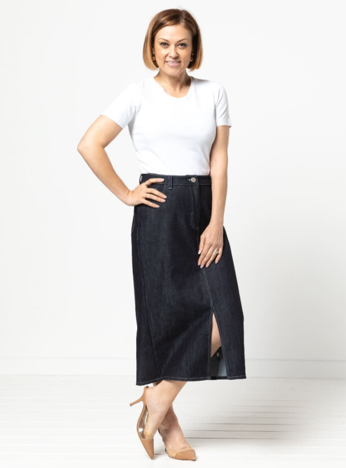 The Tommie Skirt by Style Arc, Size 4-16-Pattern-Flying Bobbins Haberdashery
