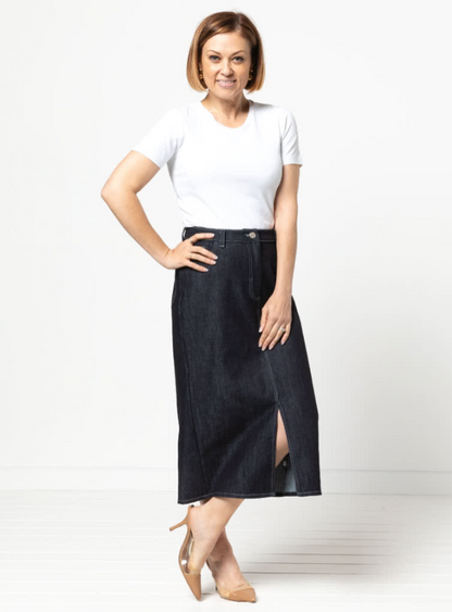 The Tommie Skirt by Style Arc, Size 4-16-Pattern-Flying Bobbins Haberdashery