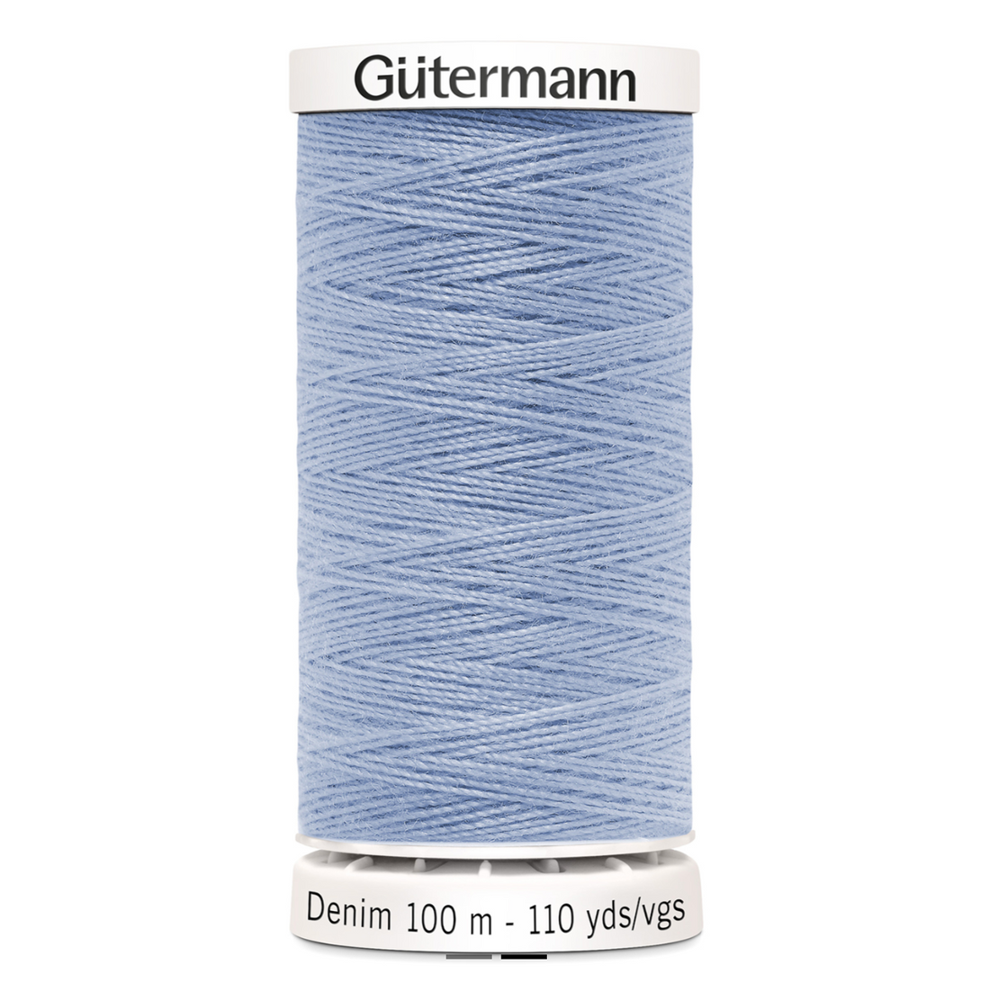 Gutermann Denim Thread, 100m, Light Blue 6140-Thread-Flying Bobbins Haberdashery