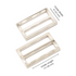 ByAnnie 38mm Sliders, Pack of 2 in Nickel-Trim-Flying Bobbins Haberdashery