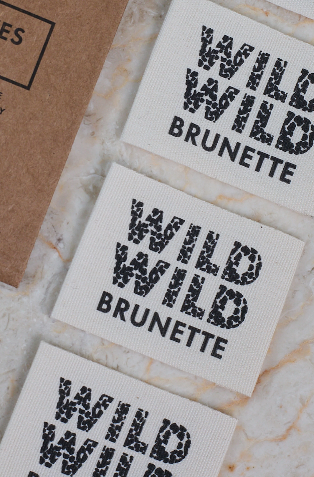 Atelier Brunette Label Pack - Wild Wild Brunette-Flying Bobbins Haberdashery