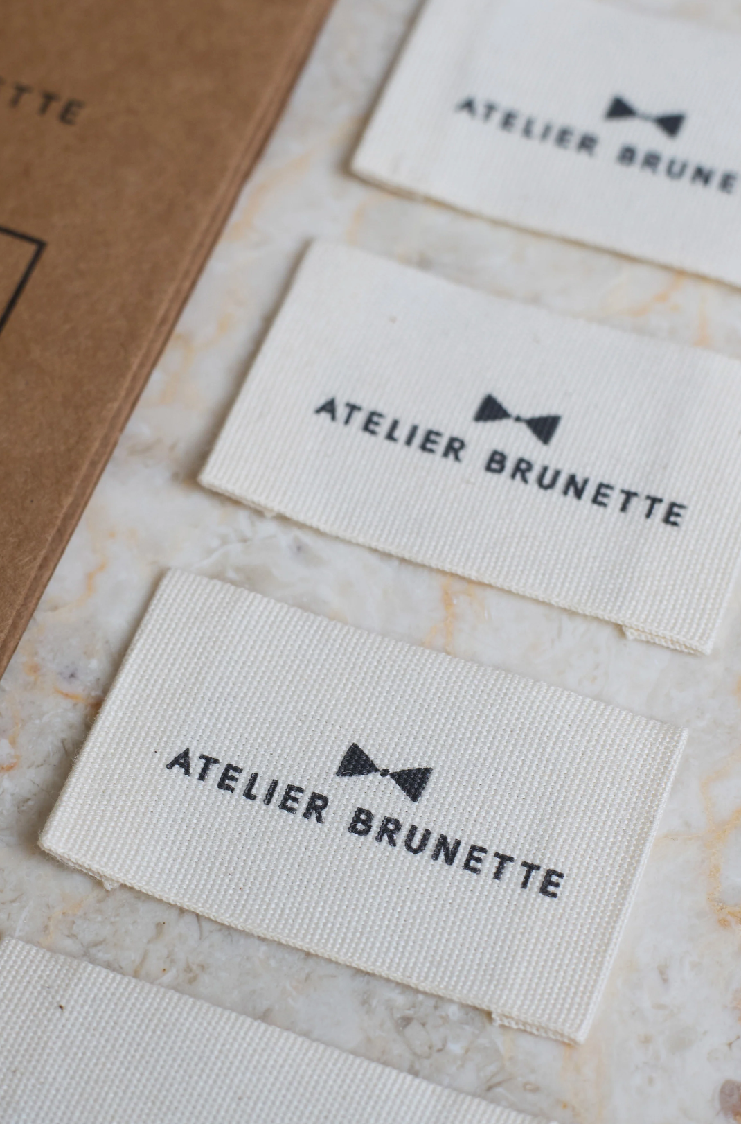 Atelier Brunette Label Pack - Signature-Flying Bobbins Haberdashery