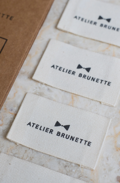 Atelier Brunette Label Pack - Signature-Flying Bobbins Haberdashery