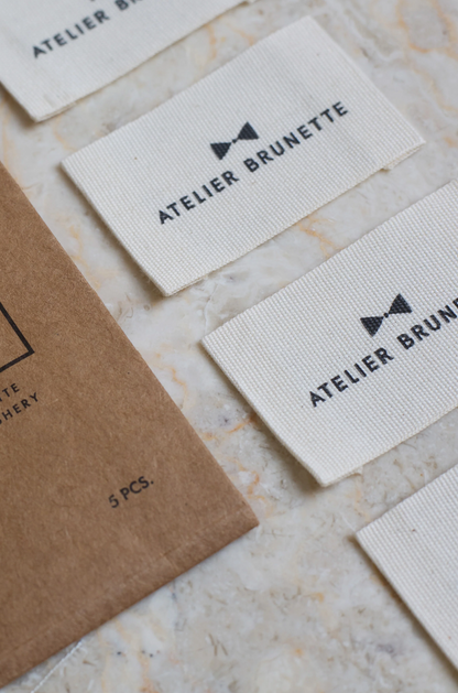 Atelier Brunette Label Pack - Signature-Flying Bobbins Haberdashery