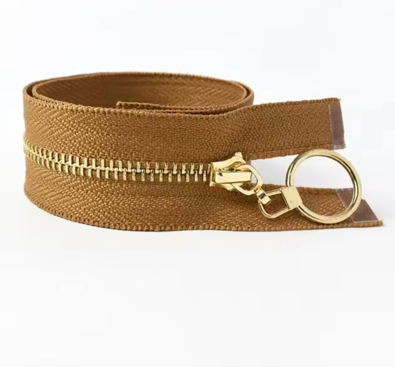 Metal Zip With Large O-Puller, 30cm-Zip-Flying Bobbins Haberdashery