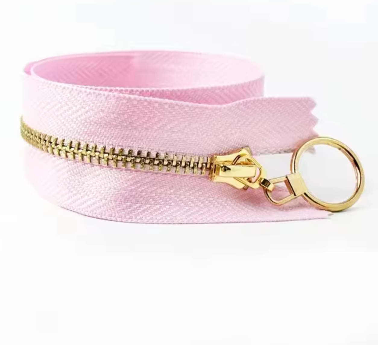 Metal Zip With Large O-Puller, 30cm-Zip-Flying Bobbins Haberdashery