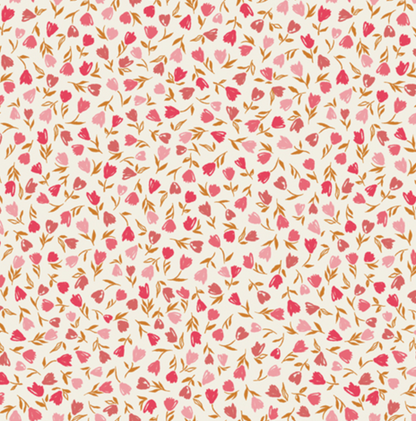 Art Gallery Fabrics Floral Frenzy Blush from Bloomcore-Cotton Fabric-Flying Bobbins Haberdashery