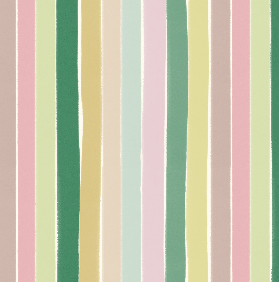 Lewis &amp; Irene Summer Stripes Printed Cotton by Bluebellgray-Cotton Fabric-Flying Bobbins Haberdashery