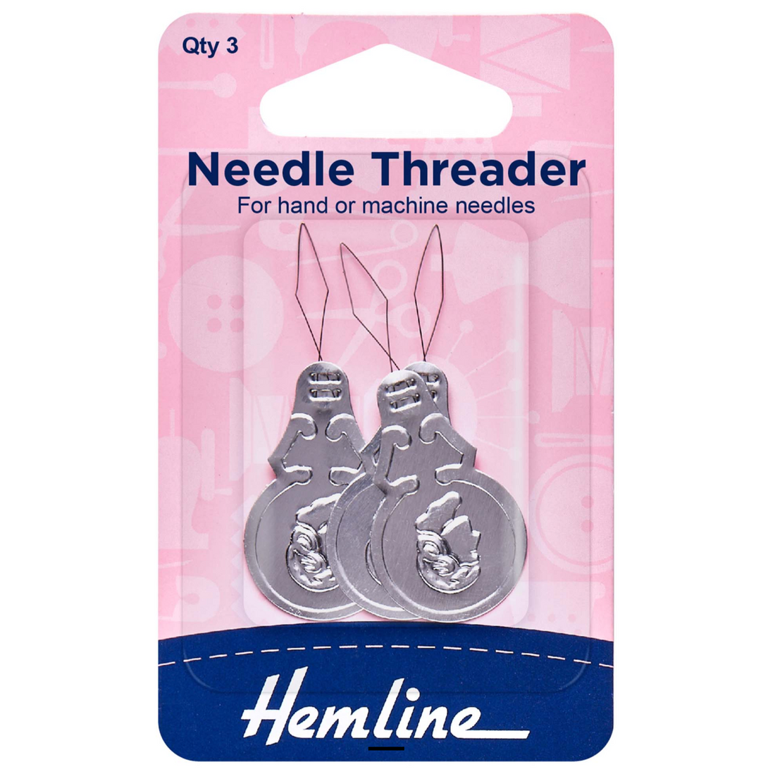 Hemline Needle Threader-Tools-Flying Bobbins Haberdashery