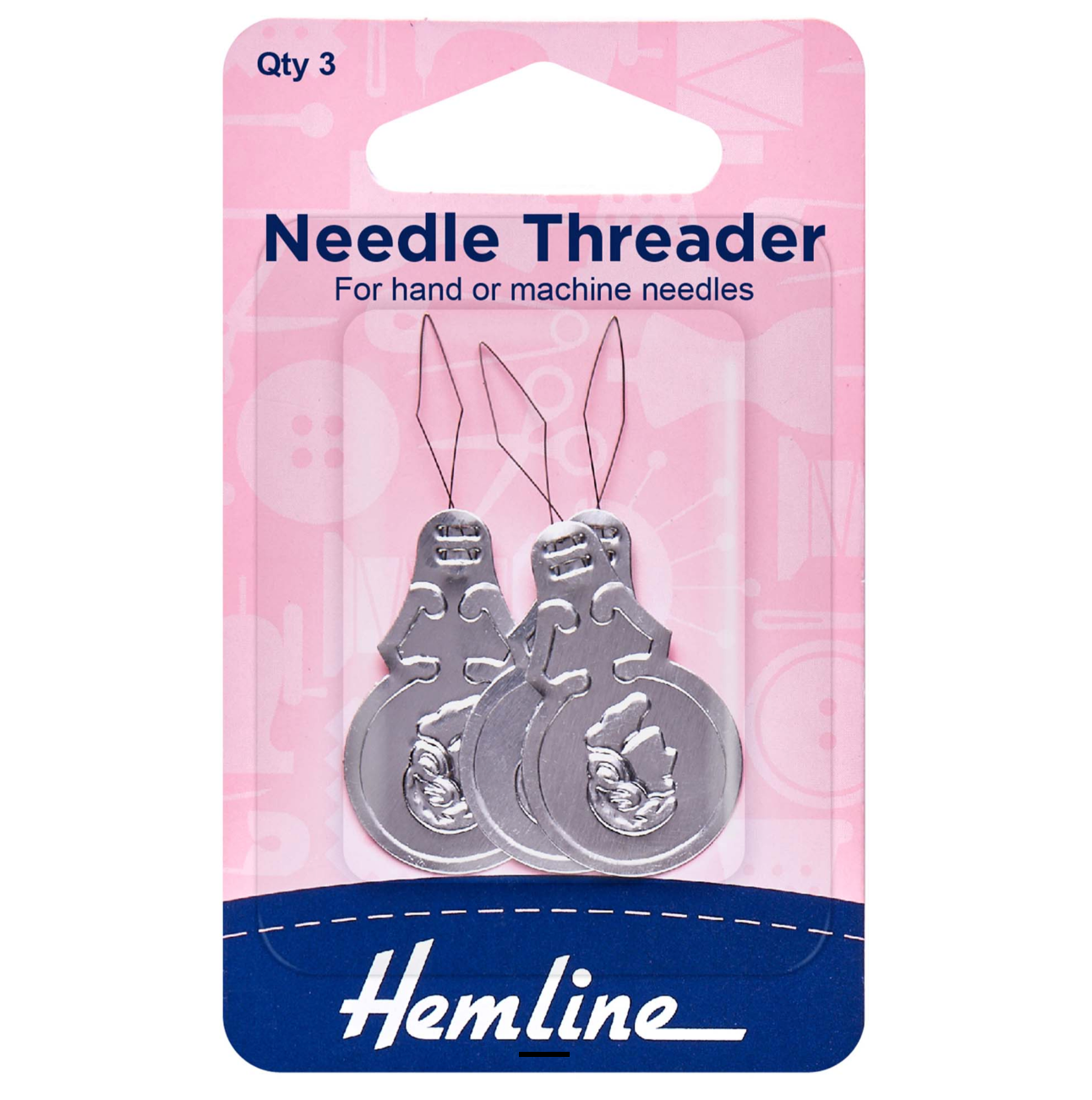 Hemline Needle Threader-Tools-Flying Bobbins Haberdashery