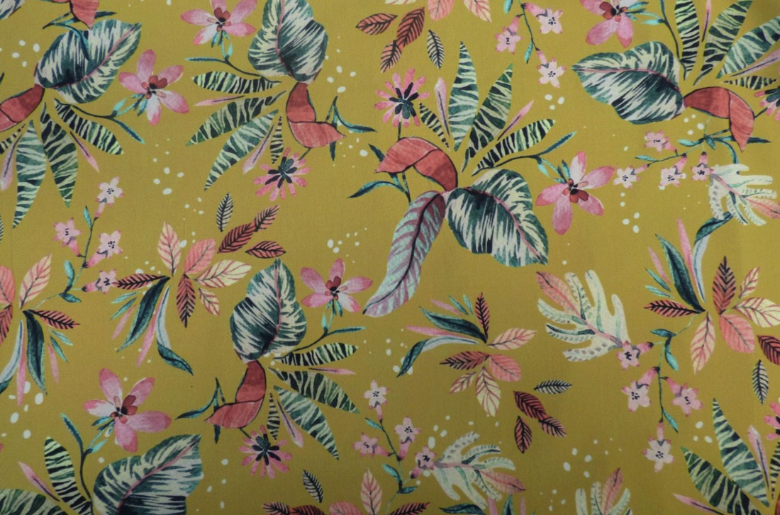 Lady McElroy Afrikaan Viscose Challis Lawn