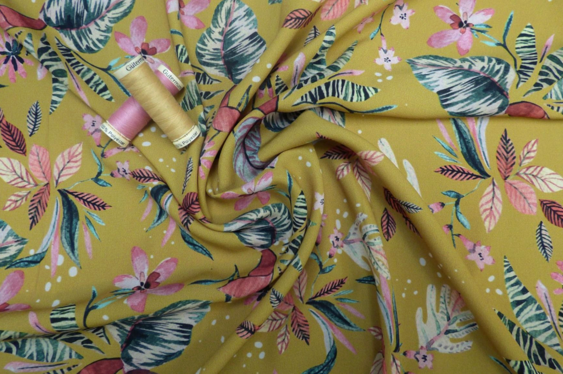 Lady McElroy Afrikaan Viscose Challis Lawn-Viscose Challis-Flying Bobbins Haberdashery