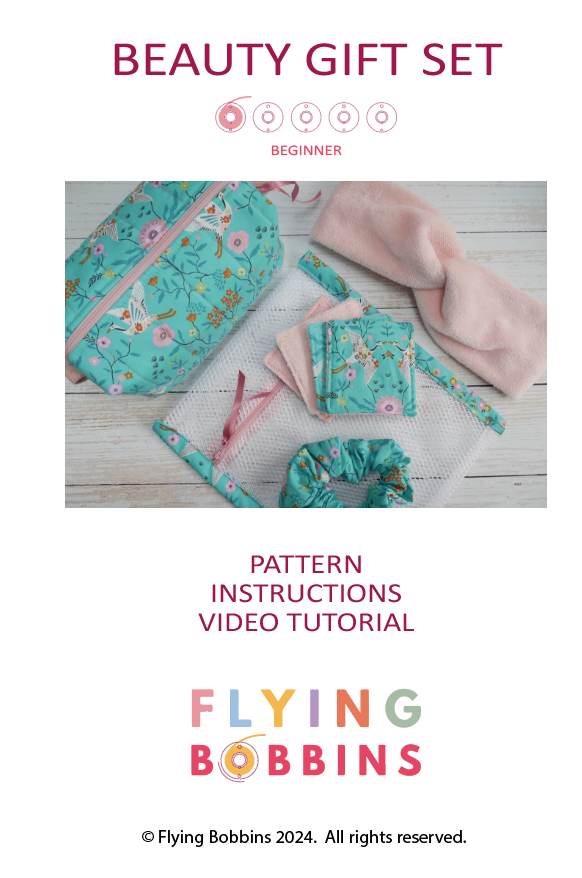 Beauty Gift Set PDF Pattern-Digital Sewing Pattern-Flying Bobbins Haberdashery