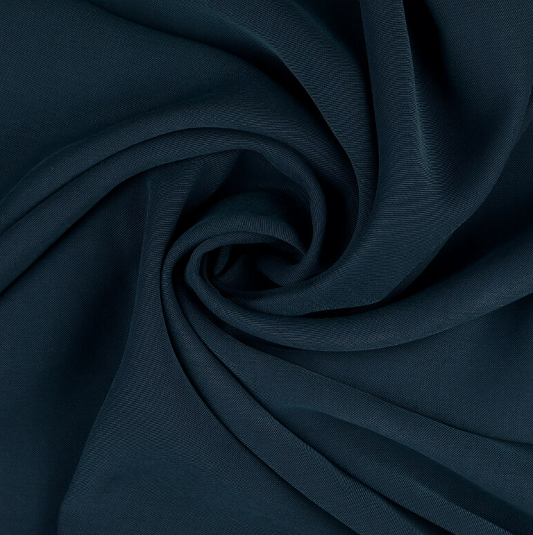 Mitchell Trousers Kit - Lyocell Viscose Twill in Navy-Sewing Kit-Flying Bobbins Haberdashery