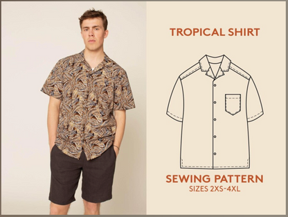 Sew A Safari Shirt - June/July, Tuesday Evening-Classes-Flying Bobbins Haberdashery