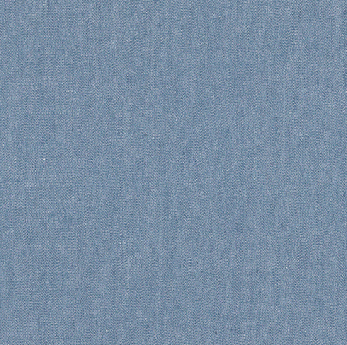 Jenna Shirt Kit - Cotton Chambray in Light Blue-Sewing Kit-Flying Bobbins Haberdashery