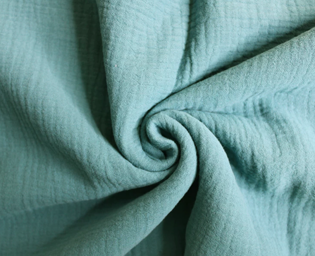 Camp Set Kit - Cotton Double Gauze in Aquamarine-Sewing Kit-Flying Bobbins Haberdashery