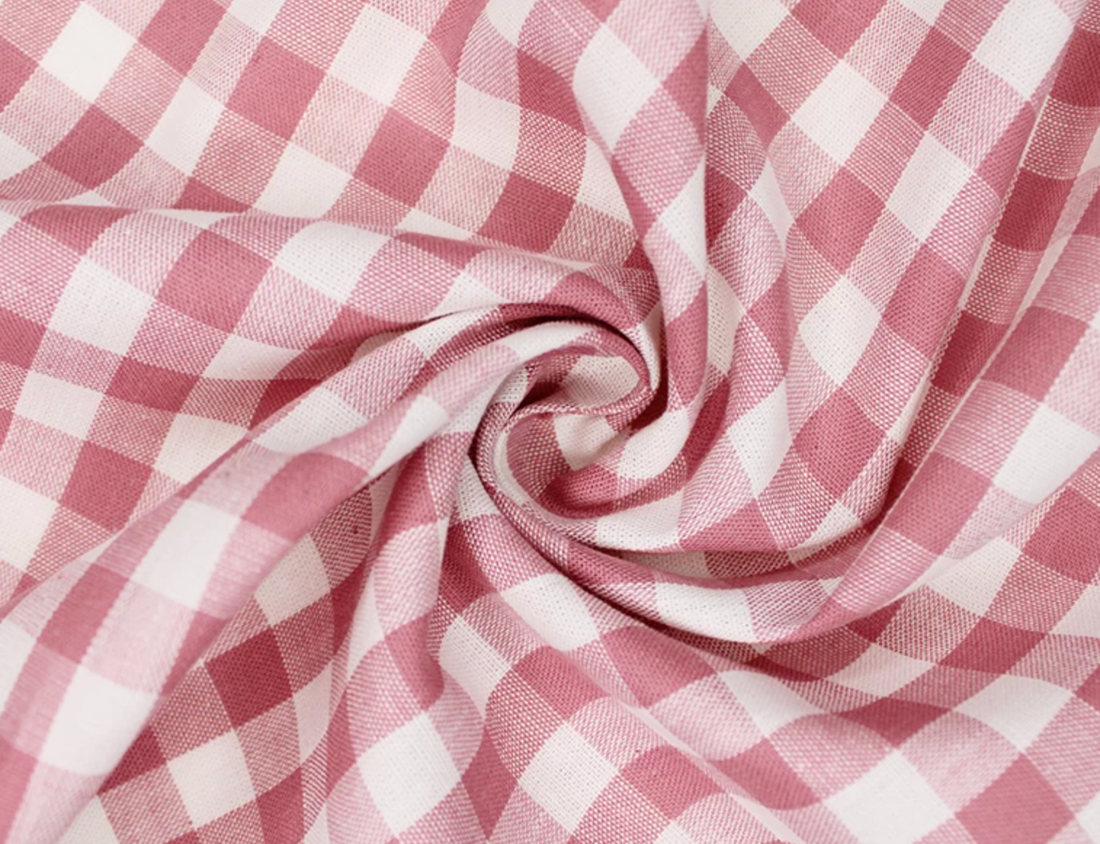 Camp Set Kit - Cotton Gingham in Pink-Sewing Kit-Flying Bobbins Haberdashery