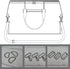 Weekender Bag Trims Pack in Gun-Metal-Sewing Kit-Flying Bobbins Haberdashery