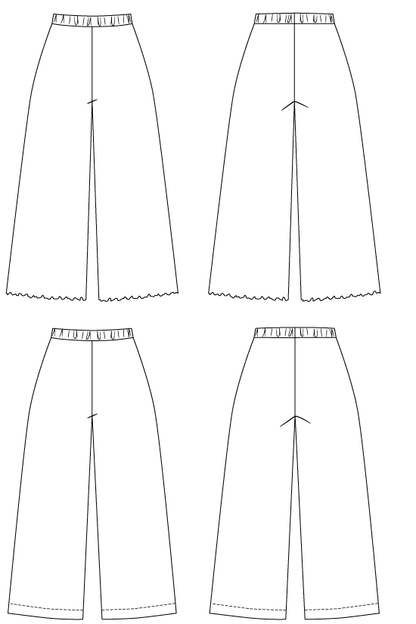 Olo Cozy Pants-Flying Bobbins Haberdashery