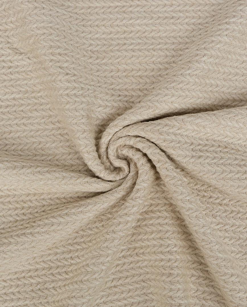 Kajo Dress Kit - Angora Touch Cable in Oatmeal-Sewing Kit-Flying Bobbins Haberdashery