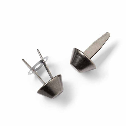 Prym Base Nails, Pack of 4, Gunmetal-Trim-Flying Bobbins Haberdashery