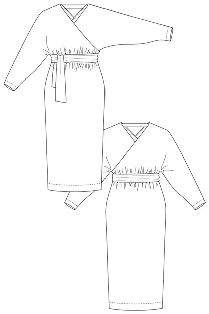 The Kajo Batwing Sweater and Dress Video Course-Video Tutorial-Flying Bobbins Haberdashery