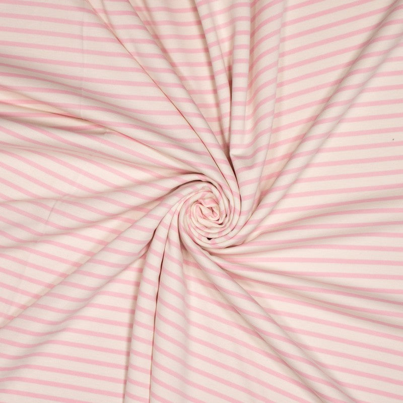 Emery Top Kit - Pink Stripe-Flying Bobbins Haberdashery