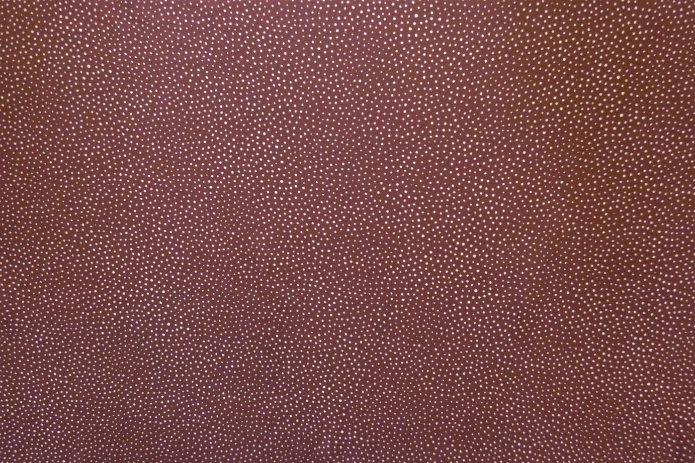 Lady McElroy Raining Dots Viscose Challis Lawn in Mocha-Viscose Challis-Flying Bobbins Haberdashery