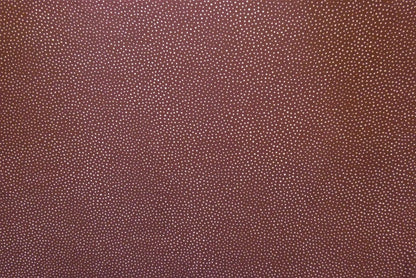 Lady McElroy Raining Dots Viscose Challis Lawn in Mocha-Viscose Challis-Flying Bobbins Haberdashery