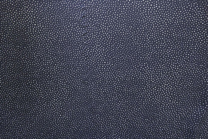 Lady McElroy Raining Dots Viscose Challis Lawn in Navy-Viscose Challis-Flying Bobbins Haberdashery
