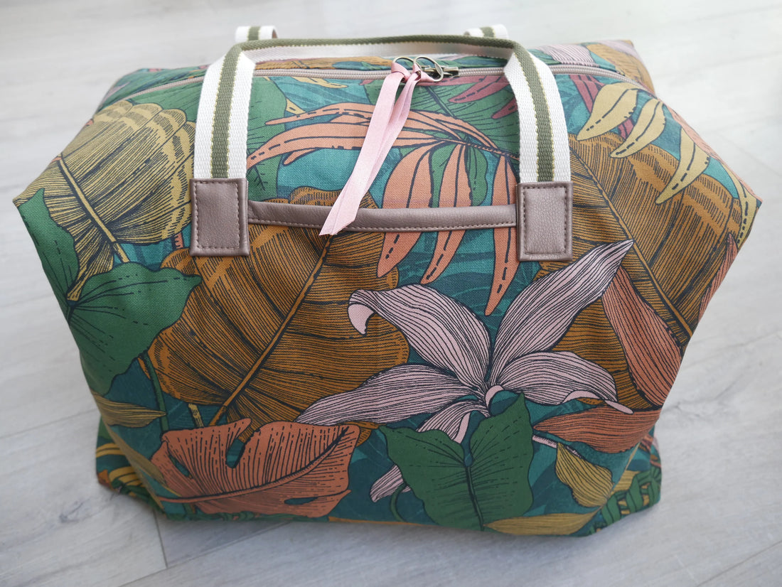 Weekender Bag Kit - Panama Tropical-Sewing Kit-Flying Bobbins Haberdashery