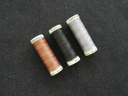 Stretch Denim in Black £22.50 p/m-Denim-Flying Bobbins Haberdashery