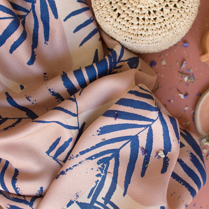 Indigo Dress Making Kit - Canopy Cobalt-Kits-Flying Bobbins Haberdashery