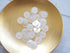 2-Hole 15mm Button in White-Button-Flying Bobbins Haberdashery