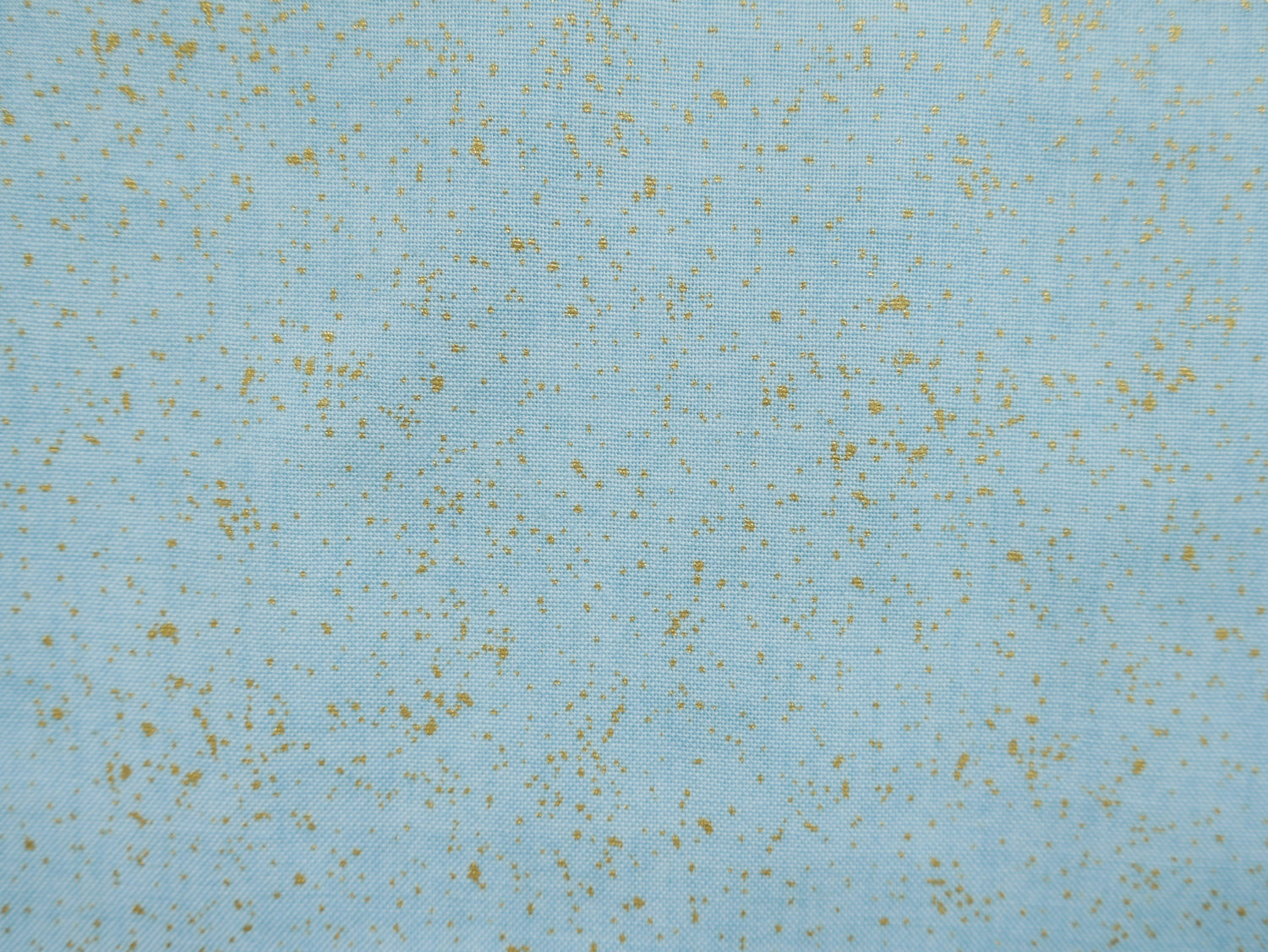 Metallic Linen Texture Print Cotton in Light Blue, £14.00 pm-Cotton-Flying Bobbins Haberdashery