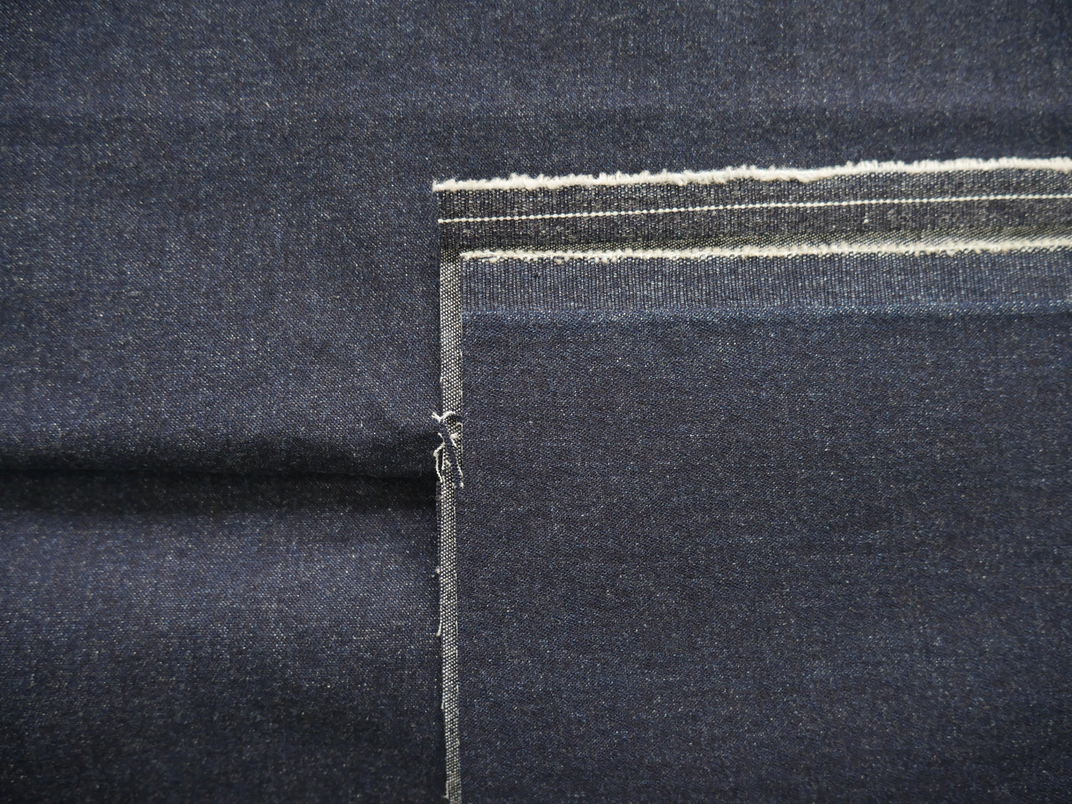 Stretch Denim in Indigo £22.50 p/m-Denim-Flying Bobbins Haberdashery