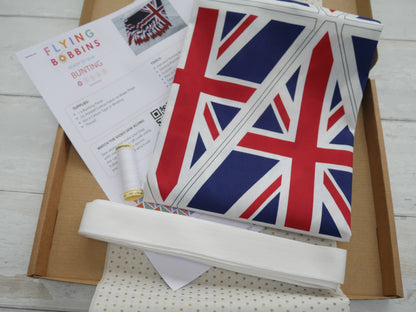 Bunting Making Kit - Union Jack-Sewing Kit-Flying Bobbins Haberdashery