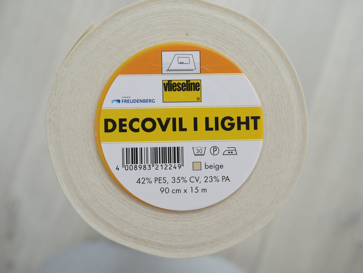 Decovil I Light Fusible Interlining £12.50 p/m – Flying Bobbins Haberdashery