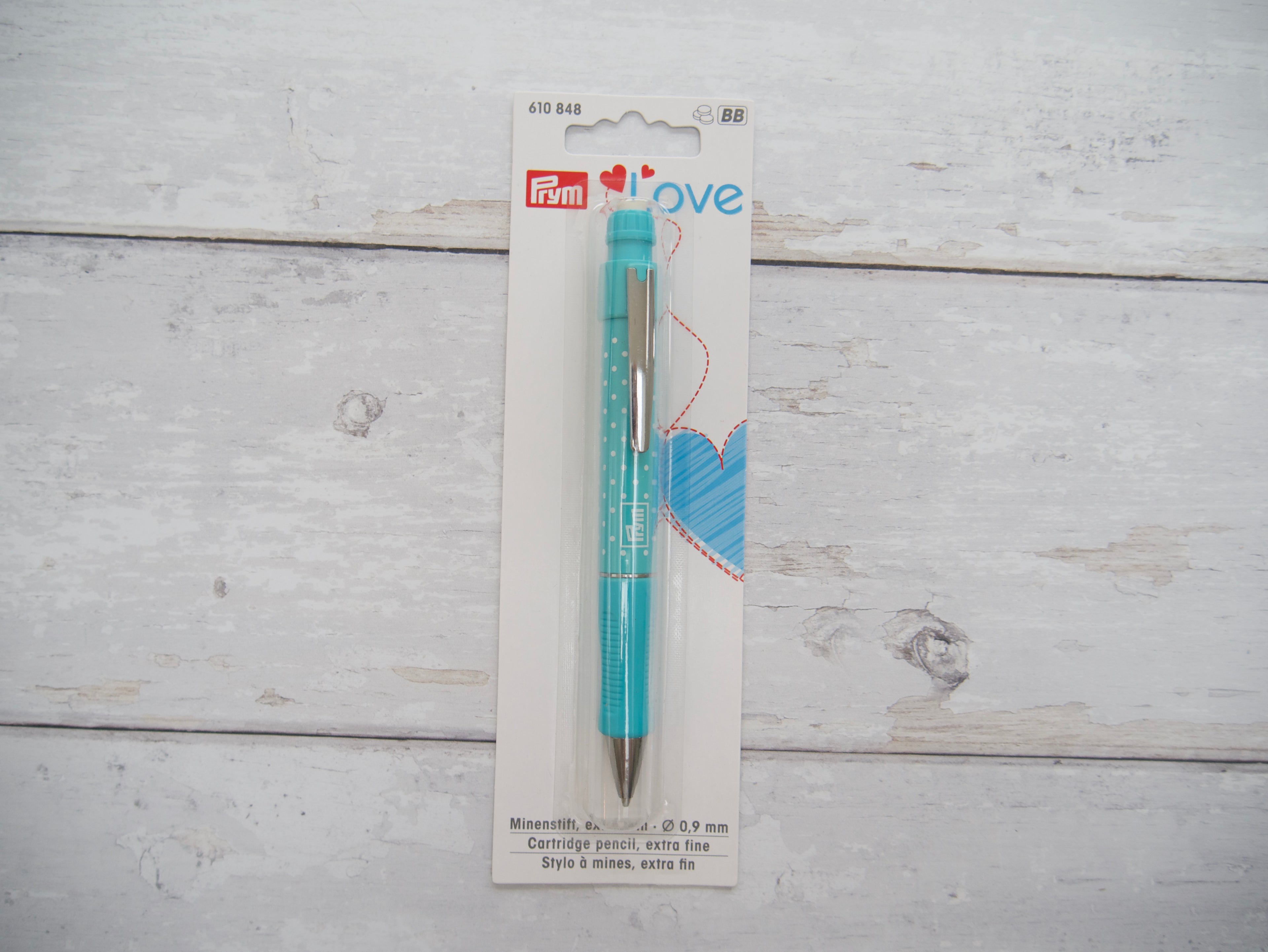Prym Love Cartridge Pencil, Extra Fine-Tools-Flying Bobbins Haberdashery