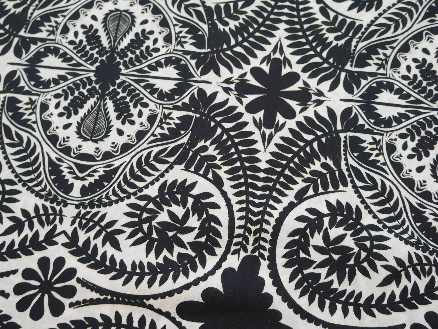 Ornate Print Viscose £15.80 pm-Viscose-Flying Bobbins Haberdashery