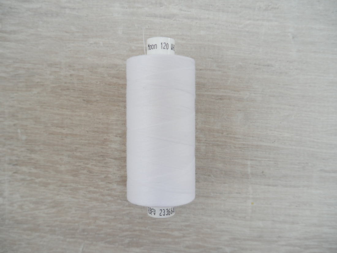 Moon Thread WHITE-Thread-Flying Bobbins Haberdashery