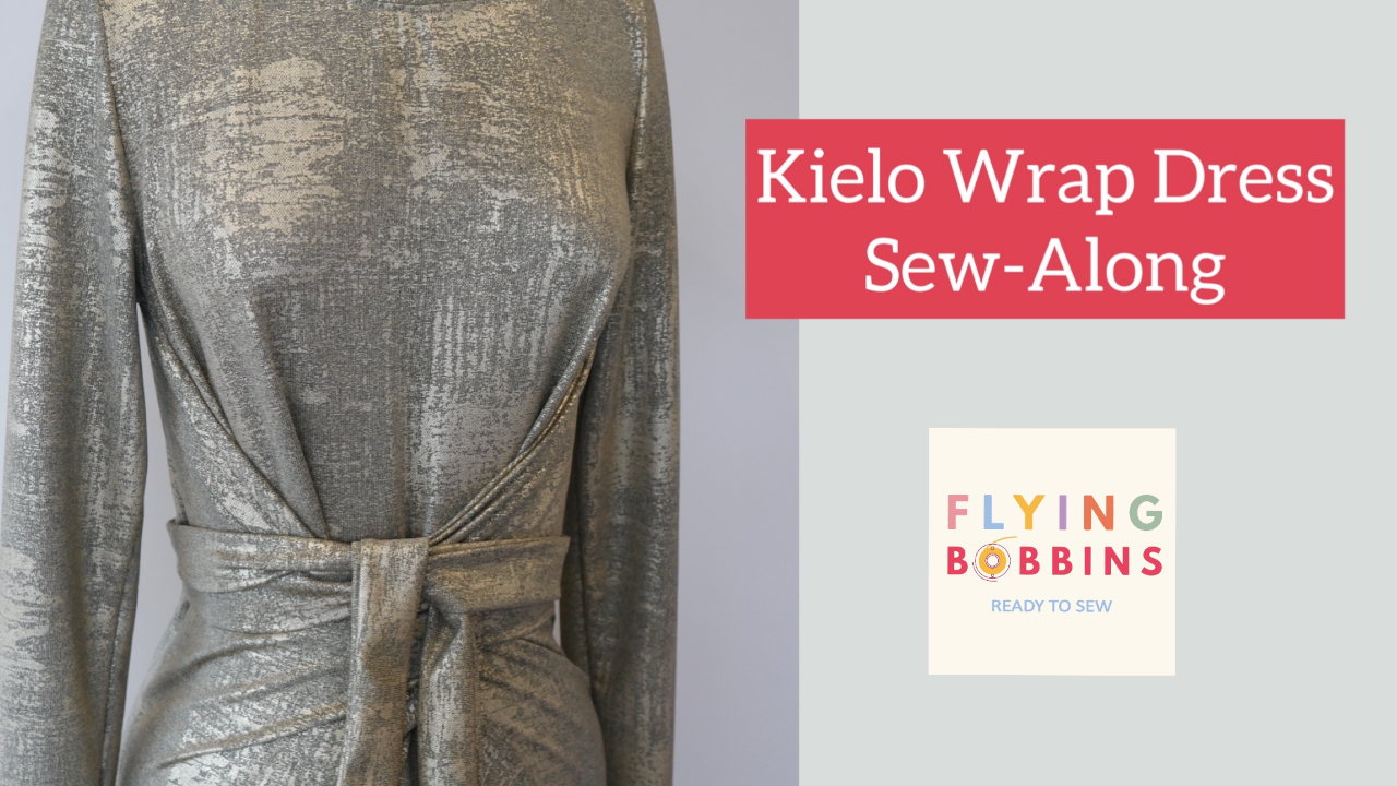 The Kielo Wrap Dress Video Course-Flying Bobbins Haberdashery